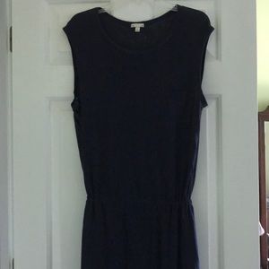GAP Navy Blue linen Sheath Dress